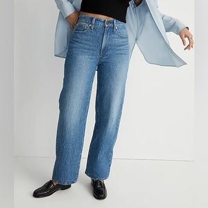 Madewell The Curvy Perfect Vintage Wide-Leg Crop Jean 27P